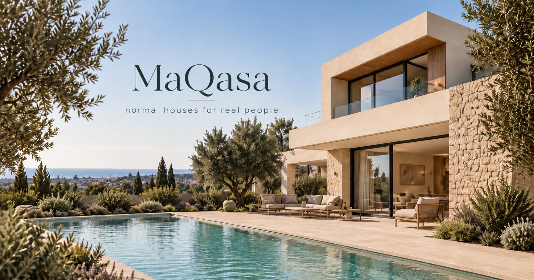 Maqasa Real Estate brand identity